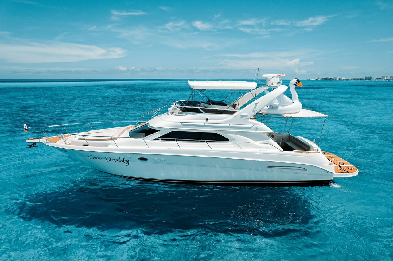 Sea Daddy 50 ft Sea Ray Flybridge