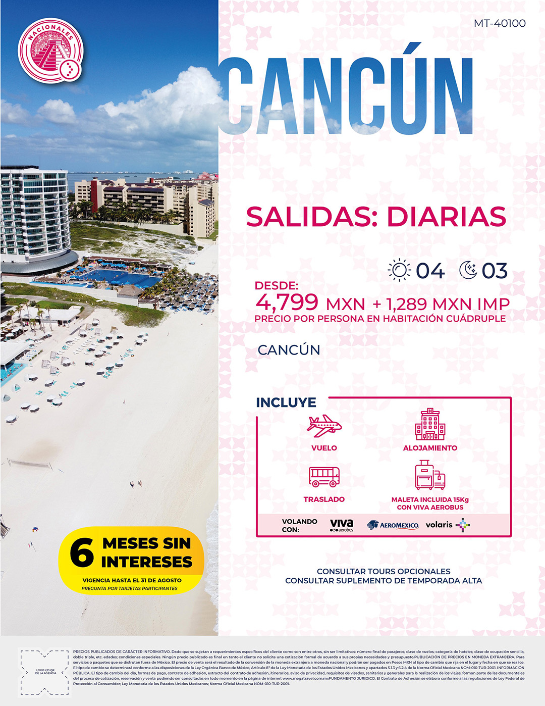 Cancún – Salidas Diarias