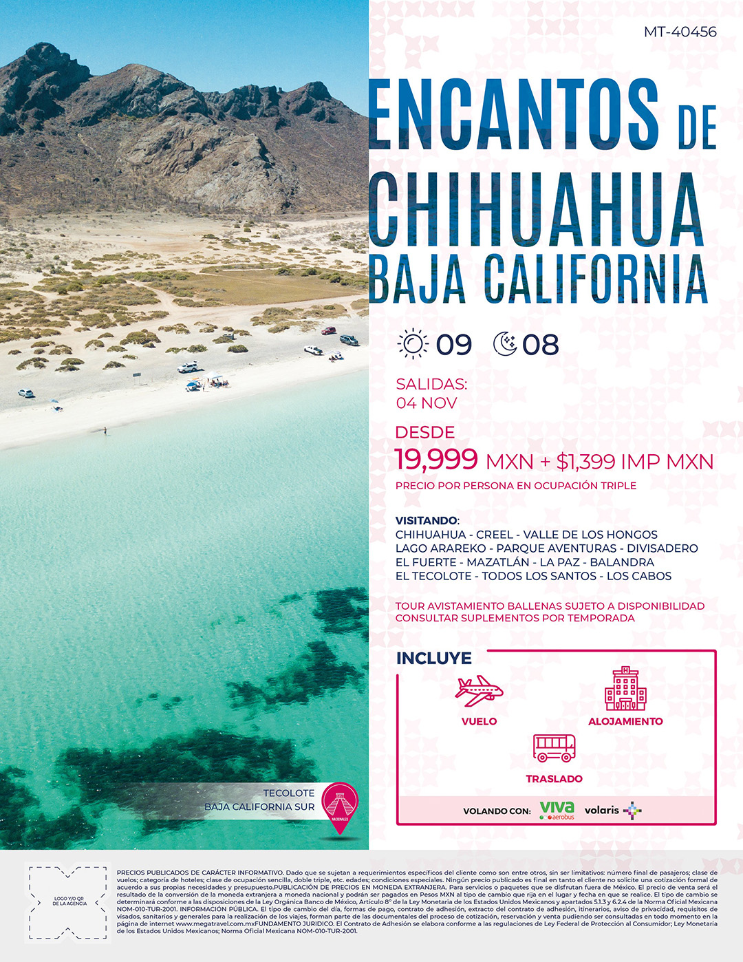 Encantos de Chihuahua y Baja California