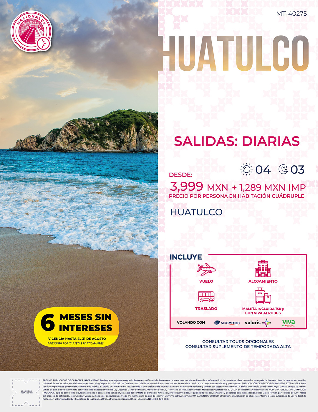 Huatulco – Salidas Diarias