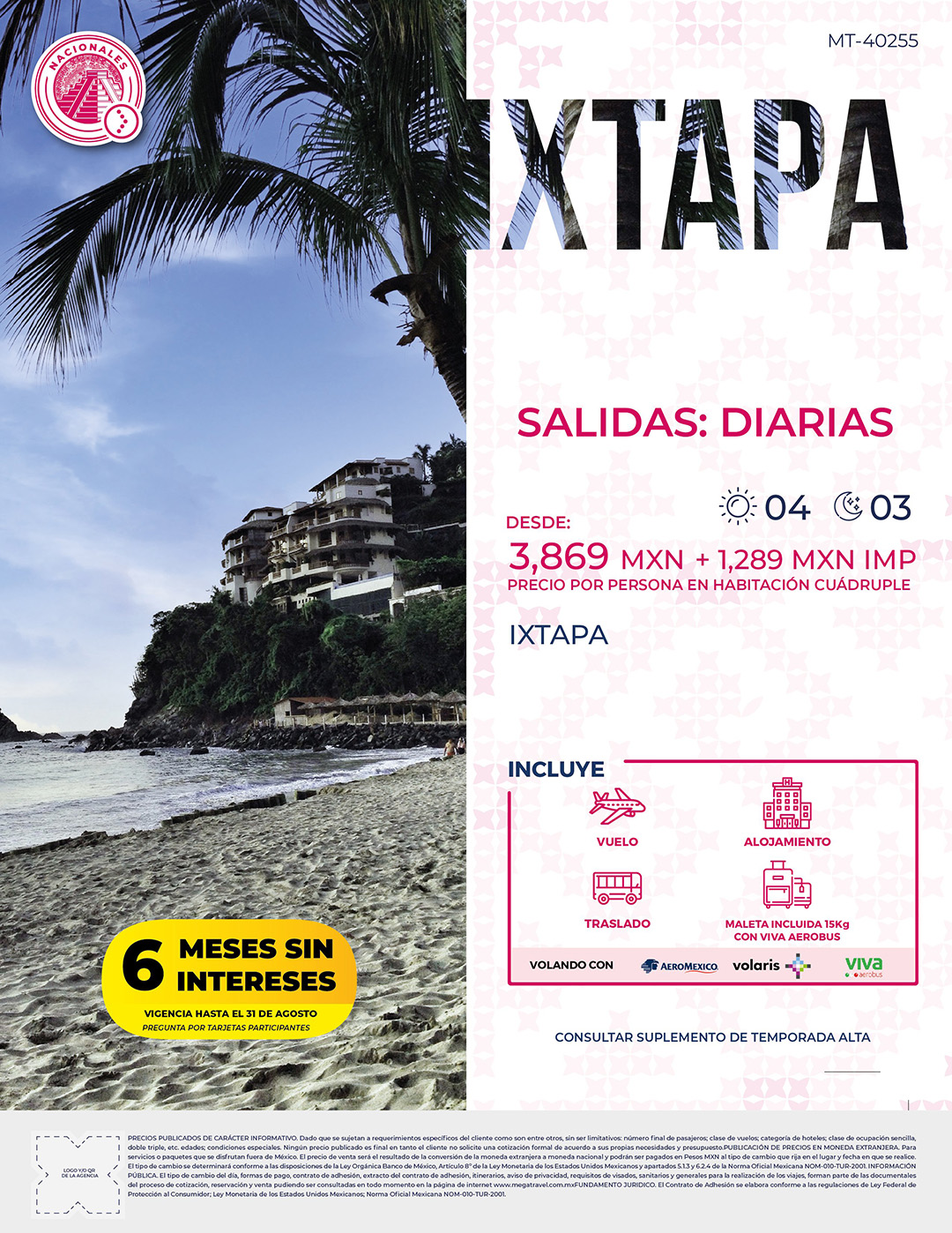 Ixtapa – Salidas Diarias